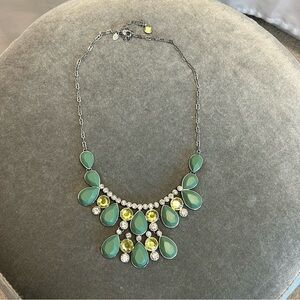 Lia Sophia Melodious Retired Necklace bib statement chunky